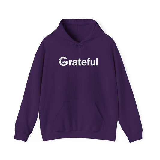 Grateful Unisex Hoodie (White Lettering)