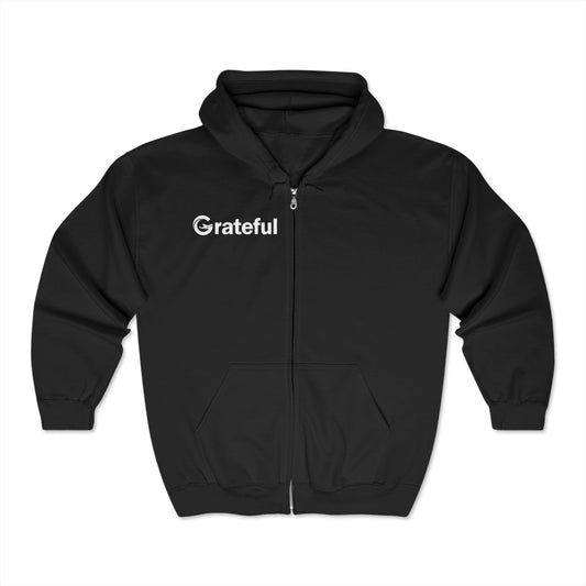 Grateful Unisex Zip-Up Hoodie