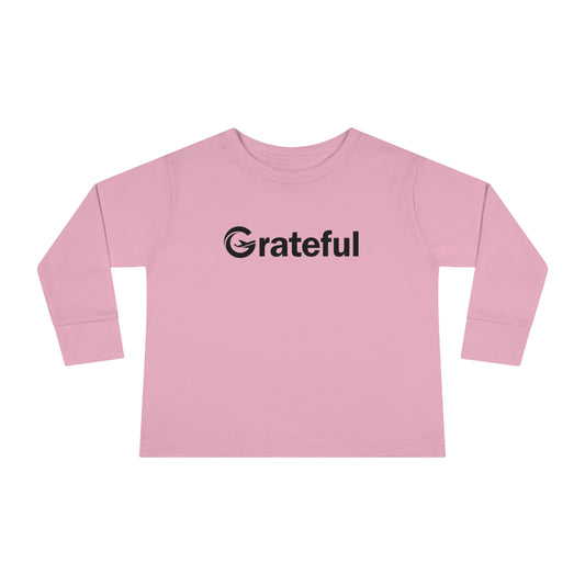 Grateful Toddler Long Sleeve Tee