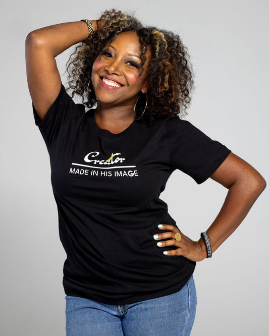 Creator - Made in His Image Unisex Tee (Black)