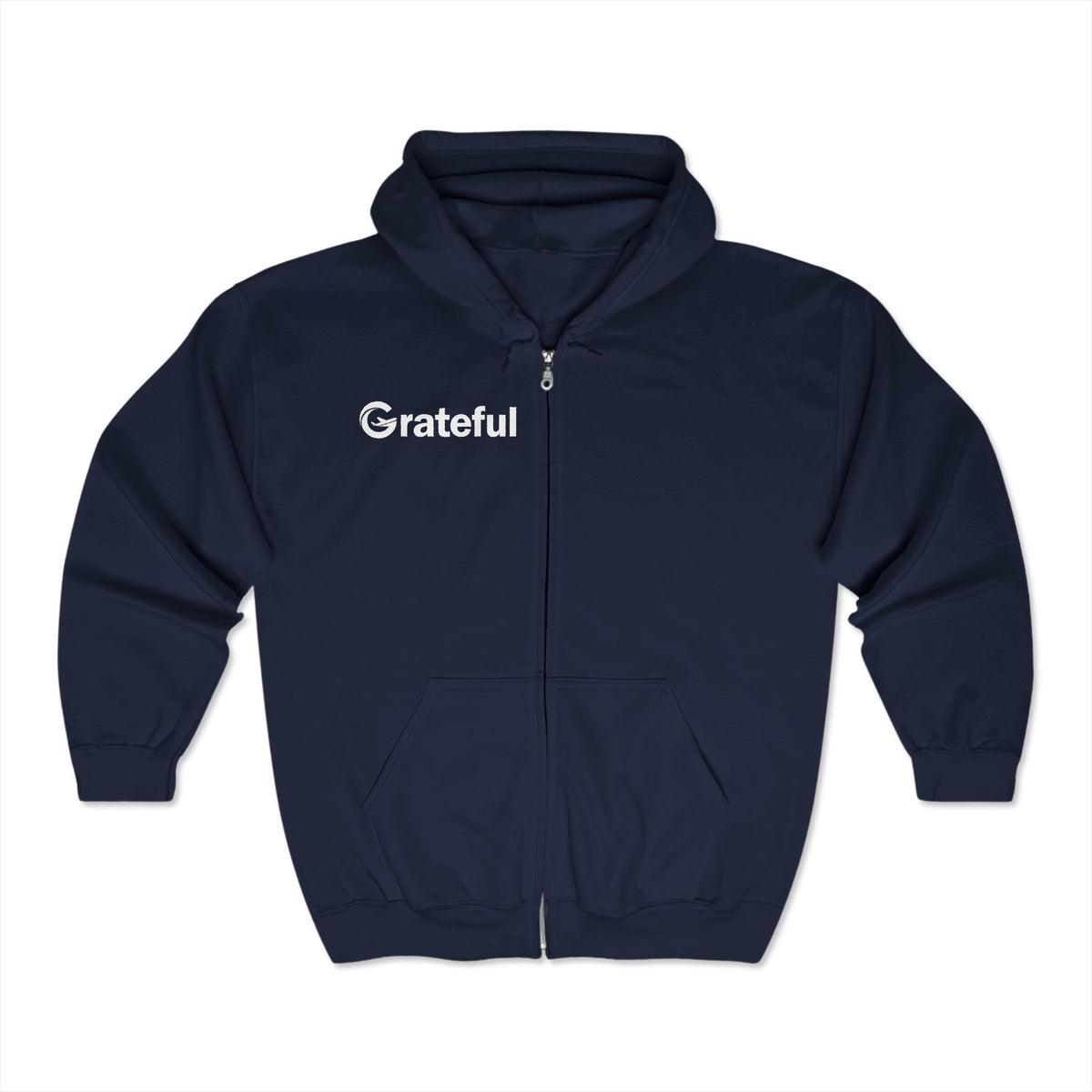 Grateful Unisex Zip-Up Hoodie