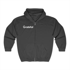 Grateful Unisex Zip-Up Hoodie