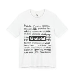 Grateful World Gratitude Special Edition Unisex Tee (White)