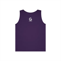 Grateful Men's Tank Top — Minimalist Inspirational Muscle Shirt