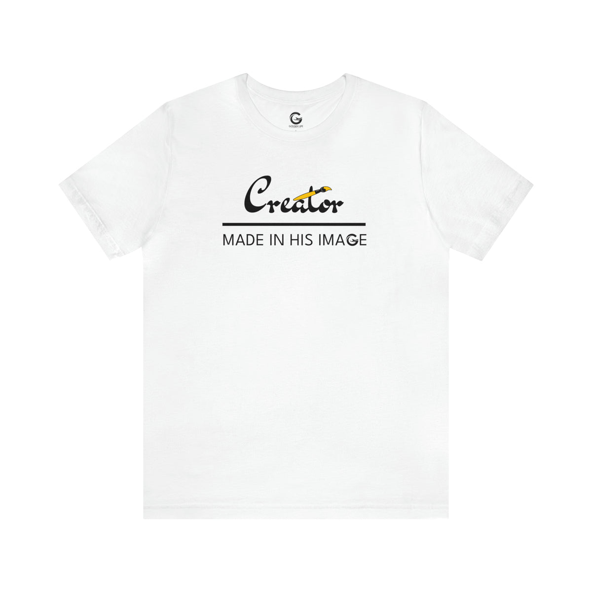 Creator - Made in His Image Unisex Tee (White)