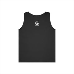 Grateful Men's Tank Top — Minimalist Inspirational Muscle Shirt
