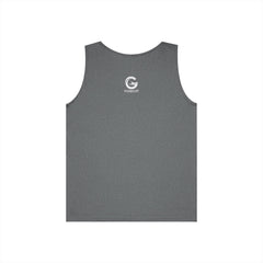 Grateful Men's Tank Top — Minimalist Inspirational Muscle Shirt