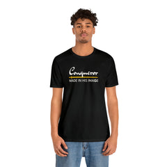 Conqueror - Made in His Image Unisex Tee (Black)