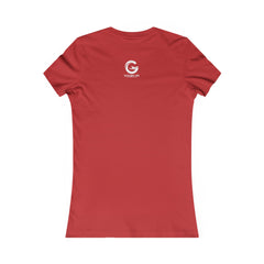 Joy for Me Women's Fitted Tee (White Lettering)