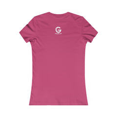 Joy for Me Women's Fitted Tee (White Lettering)