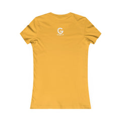 Joy for Me Women's Fitted Tee (White Lettering)