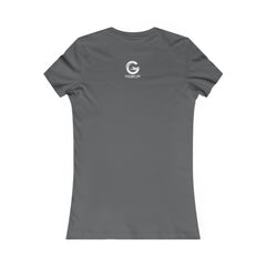 Joy for Me Women's Fitted Tee (White Lettering)