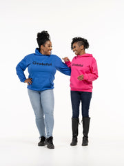 Grateful Unisex Hoodie (Black Lettering)