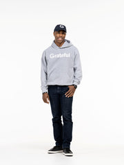 Grateful Unisex Hoodie (White Lettering)