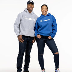 Grateful Unisex Hoodie (White Lettering)